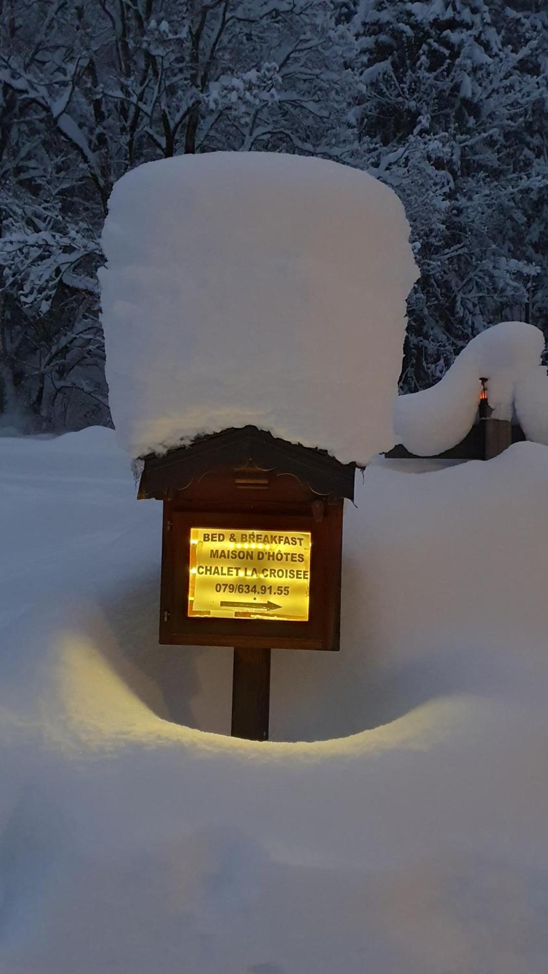 B&B Chalet La Croisee Vers L'Eglise Ngoại thất bức ảnh